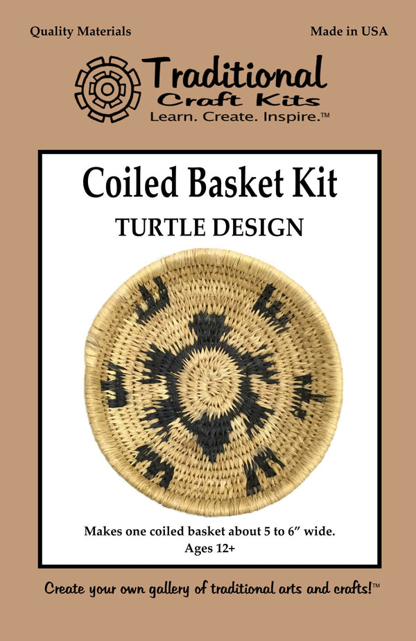 Coiled Basket Kit - Turtle Style