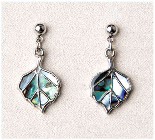 Aspen Leaves - Wild Pearle Earrings