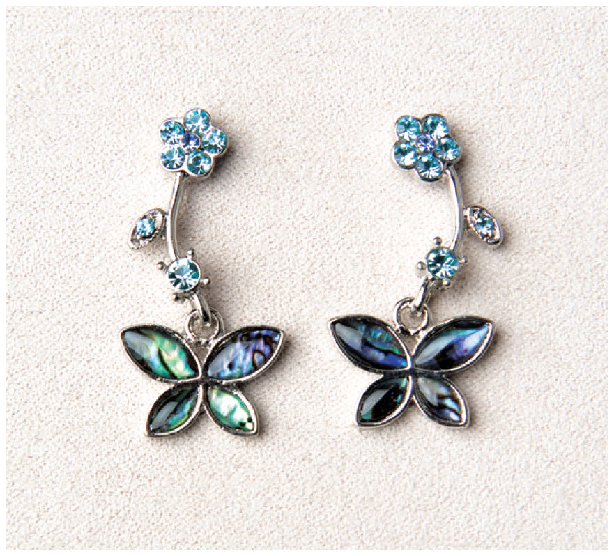 Wild Pearle Earrings - Butterfly Garden