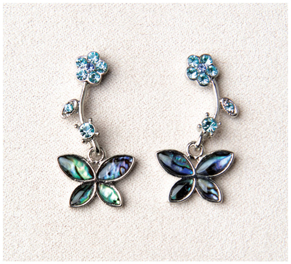 Wild Pearle Earrings - Butterfly Garden
