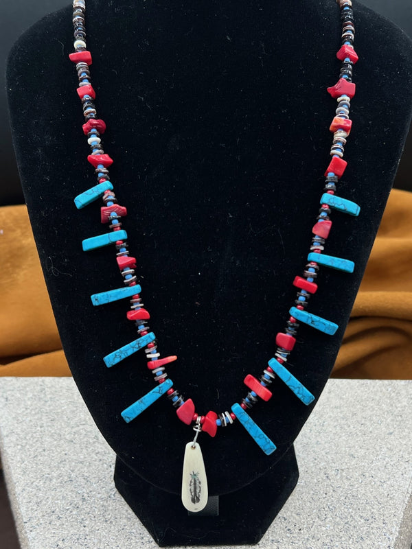 Skrimshaw Necklace by Jessica Sweet