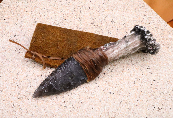 Small Horn Knife by Jeannie Sanders