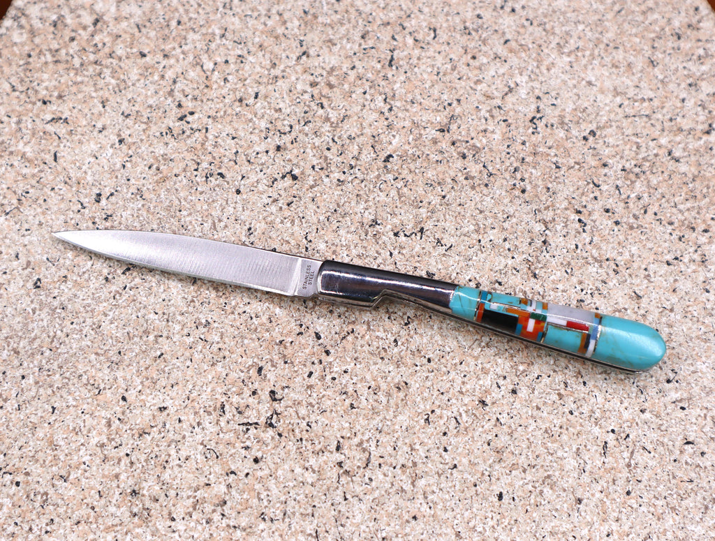 Turquoise Toothpick Knife