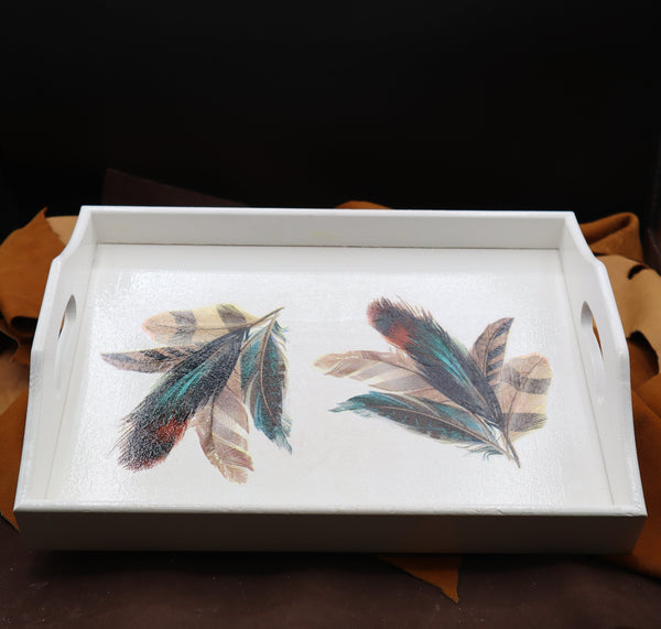 Wooden Tray by Cecelia Mitchell