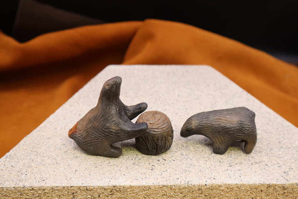 Mini Drumming Bears by Amanda Wilson