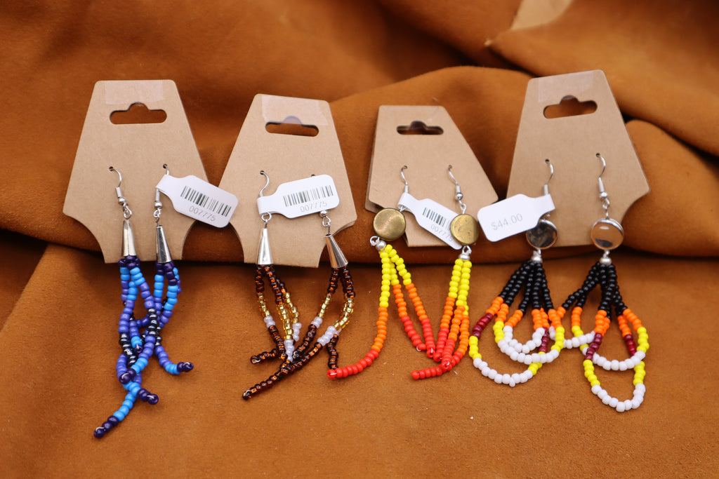 2.5" Dangle Earrings w/ ornaments by Mary Gunn