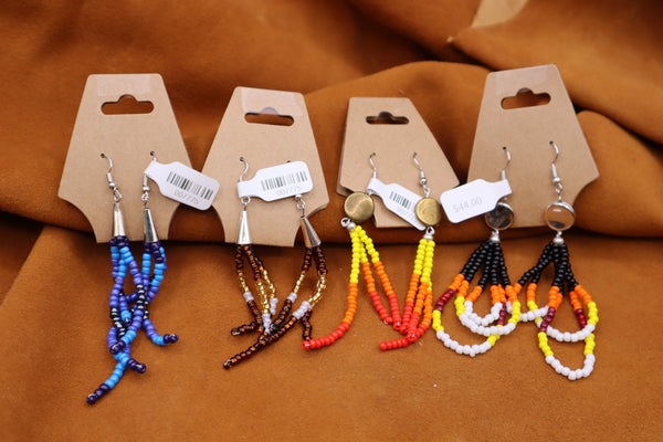 2.5" Dangle Earrings w/ ornaments by Mary Gunn