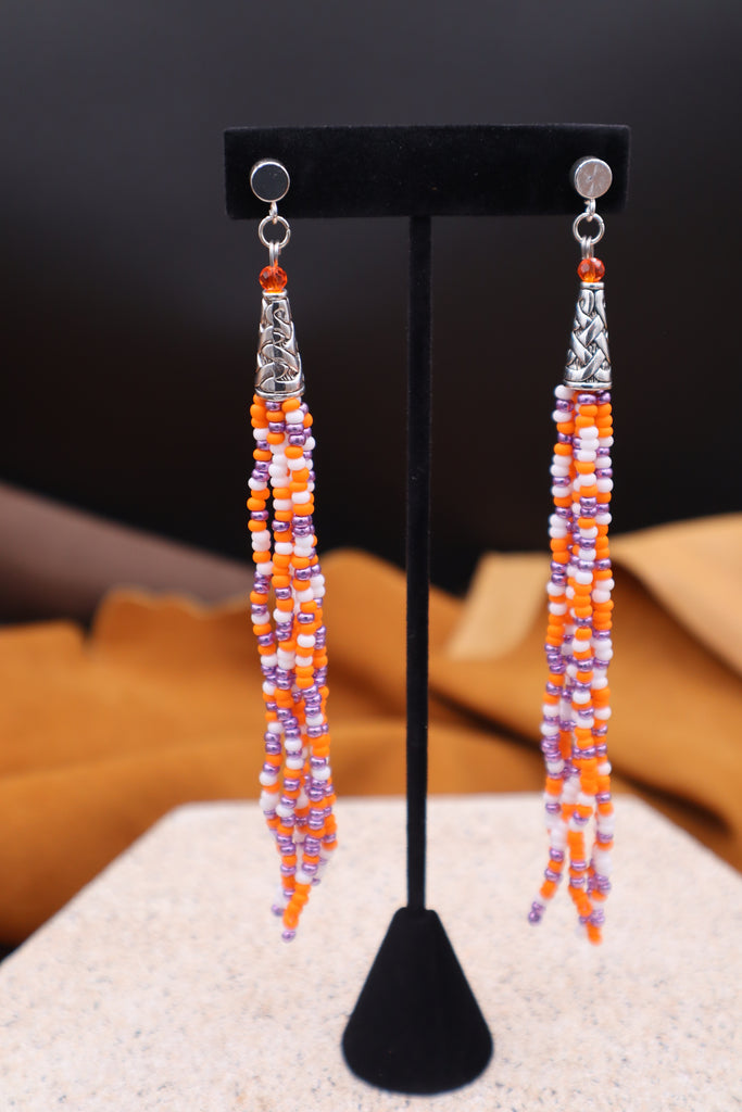 Multi Strand Earrings by Sarah Tucker