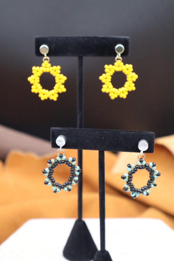 Beaded Earrings by Sarah Tucker