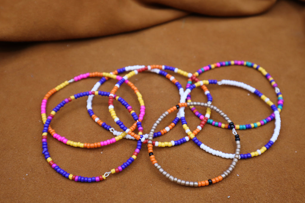 Single Strand Beaded Bracelet by Mary Gunn