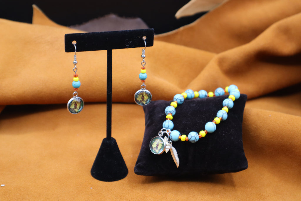 Earring & Bracelet Set by Jessica Sweet