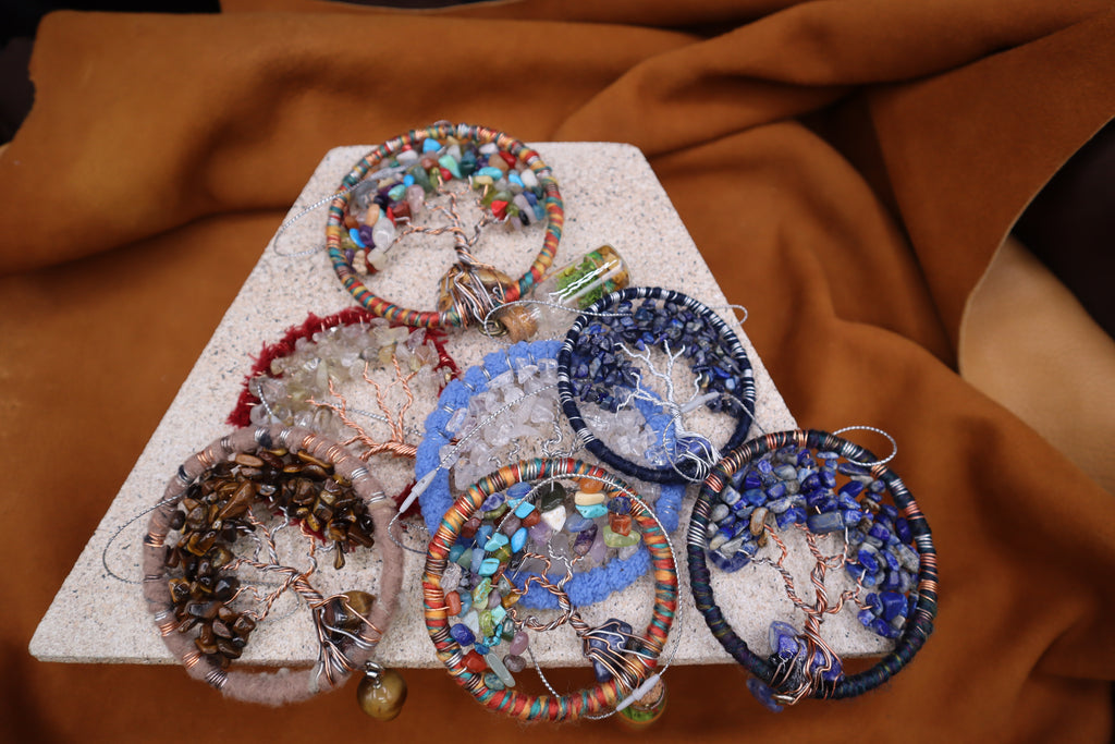Tree of Life Charm Suncatcher by Bobby R. Blue