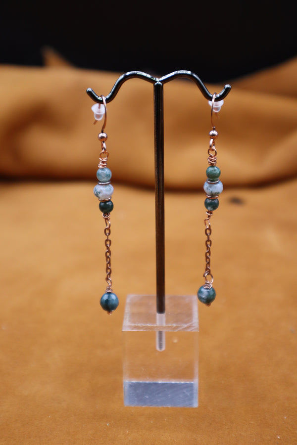 Small Earrings by Bobby R. Blue