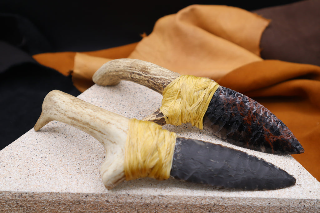 Deer Antler Knife by Alex Boatwright
