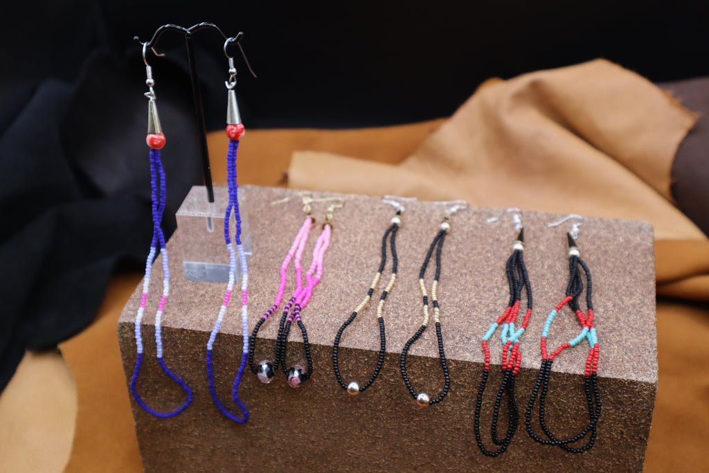 Long Dangle Earrings by Alex Boatwright