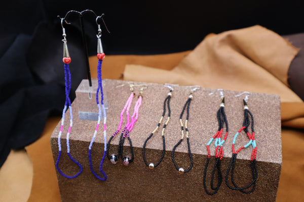 Long Dangle Earrings by Alex Boatwright