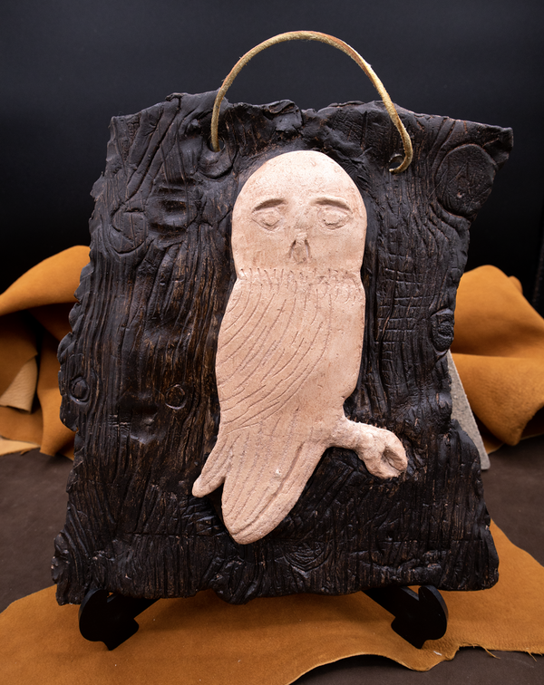 Owl Wall Hanging by De Harris