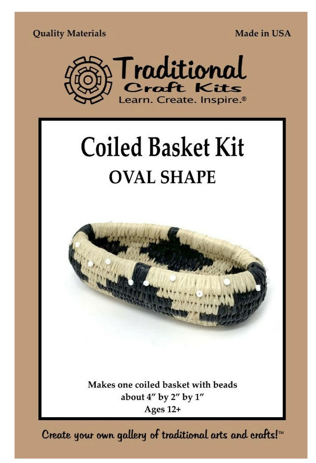 Coiled Basket Kit - Oval Style