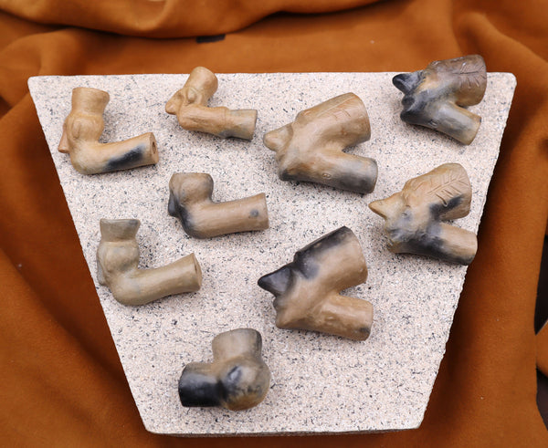 Small Hagler Pipe Heads by Bill Teaster