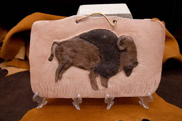 Buffalo Wall Hanging by De Harris