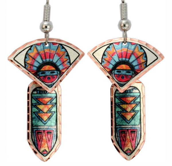 Dangle Kachina Earrings