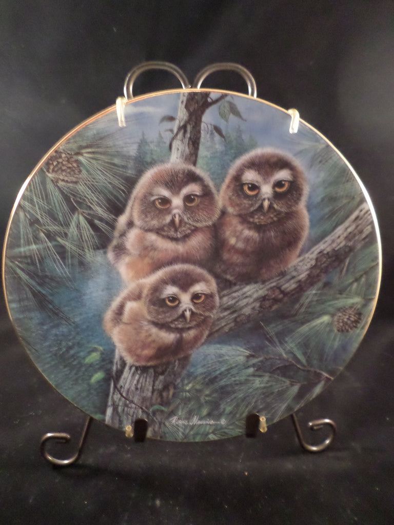 "Tree House Trio" Collector's Plate