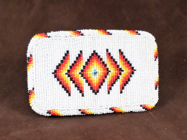 Large Beaded Belt Buckle