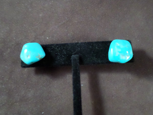 Stone Turquoise Earrings