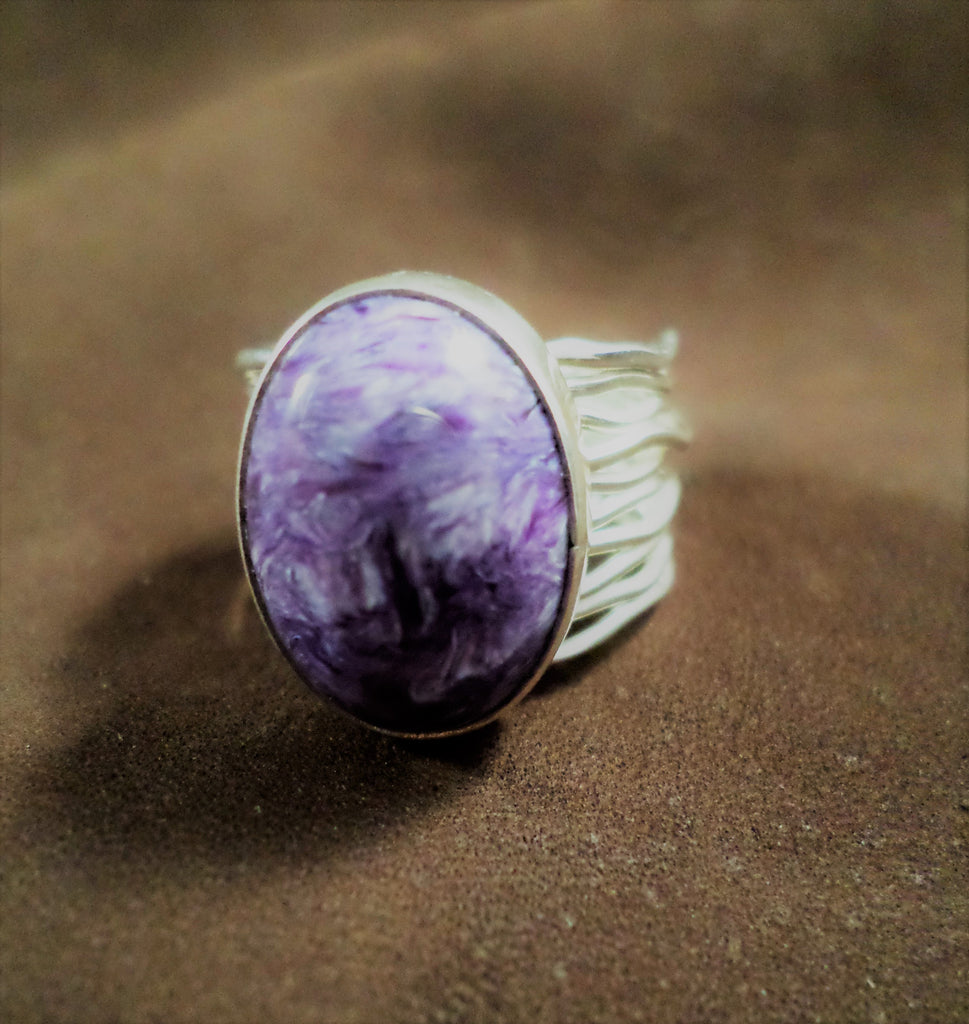 Purple Vines Ring
