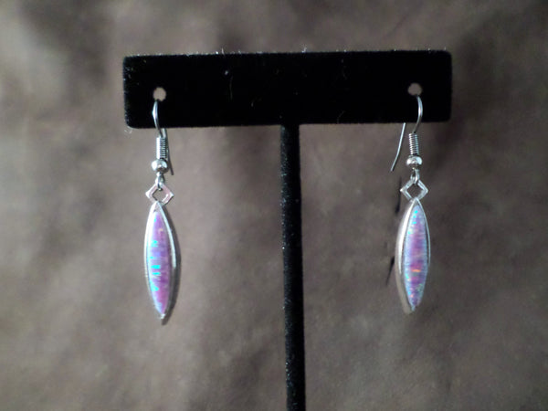 Purple Opal Earrings