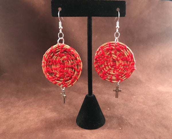 Mini Pine Needle Earrings by Beckee Garris