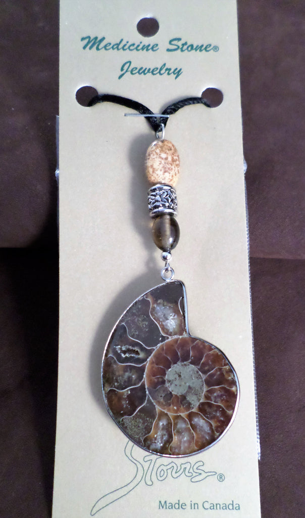 Ammonite Fossil Necklace