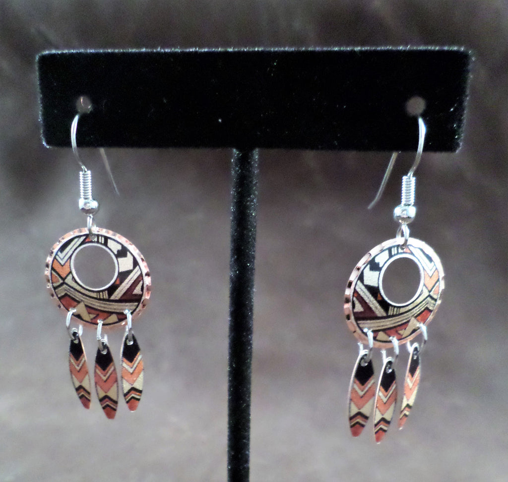 Hoop Copper Earrings