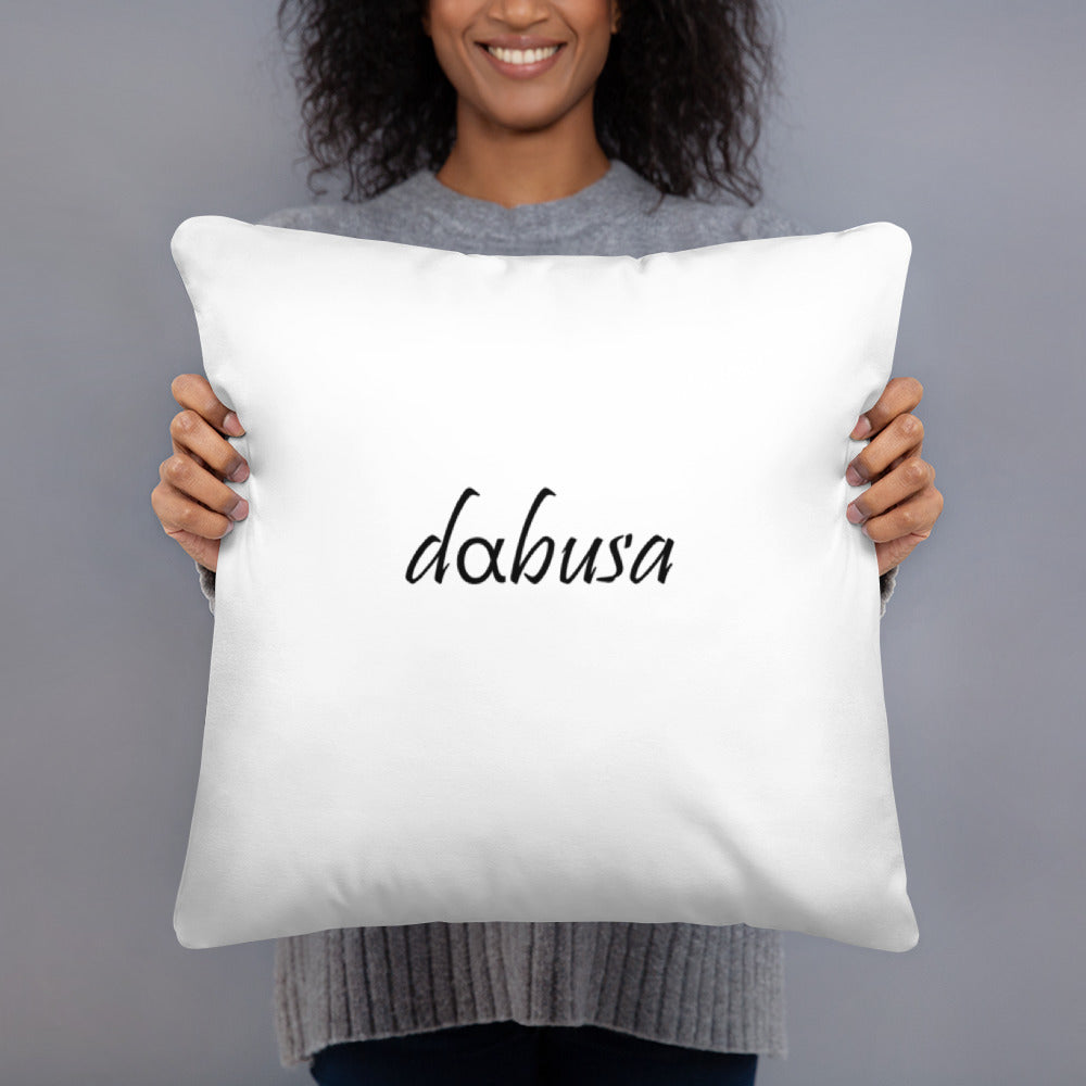 Number 8 Catawba Language Basic Pillow