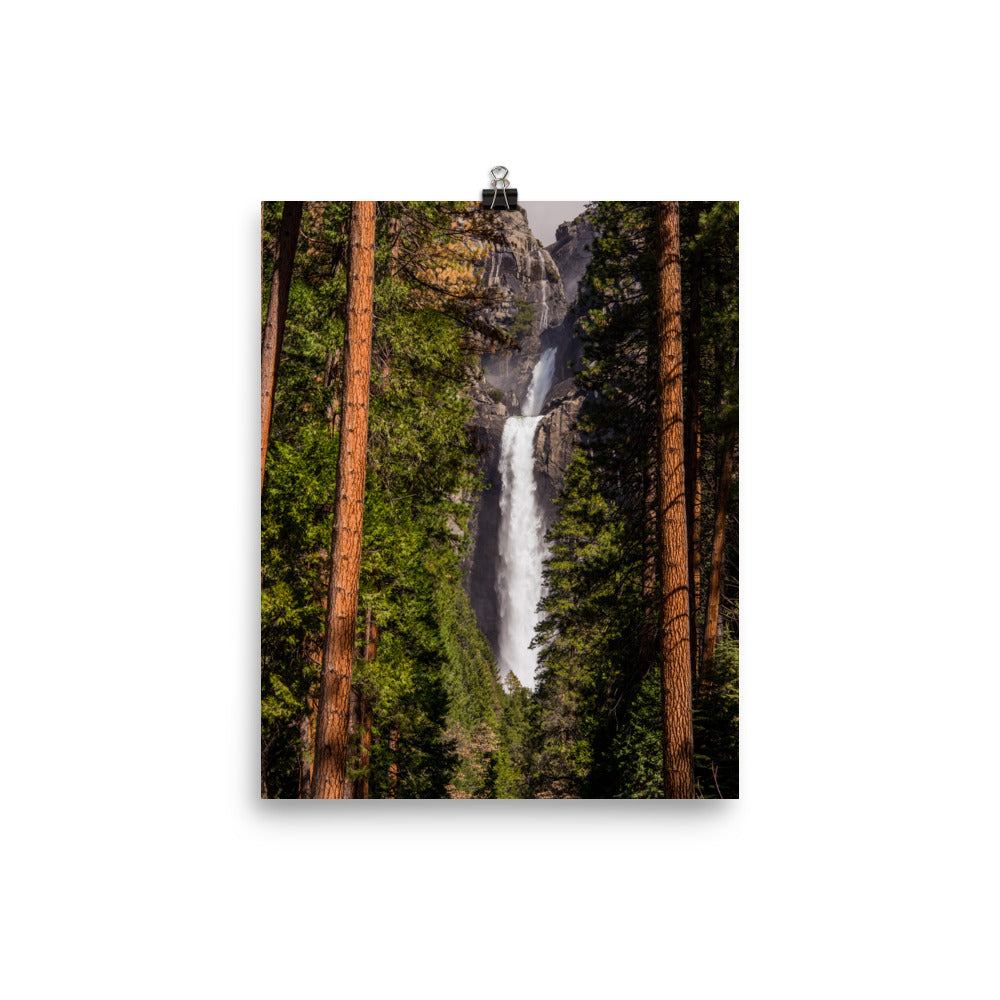 Yosemite Waterfal (photo paper poster) - Photographer: Aden George-Warren