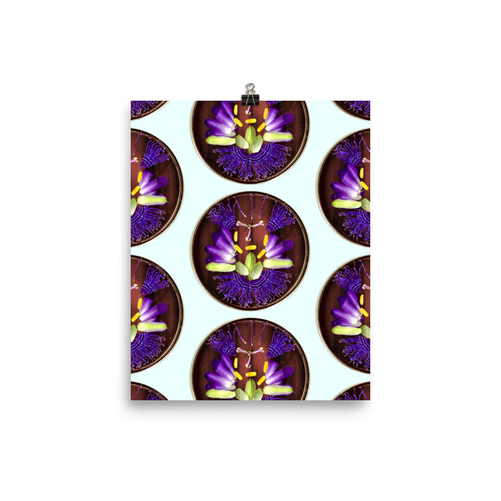 August Maypop Photo paper poster - design by DeLesslin George-Warren