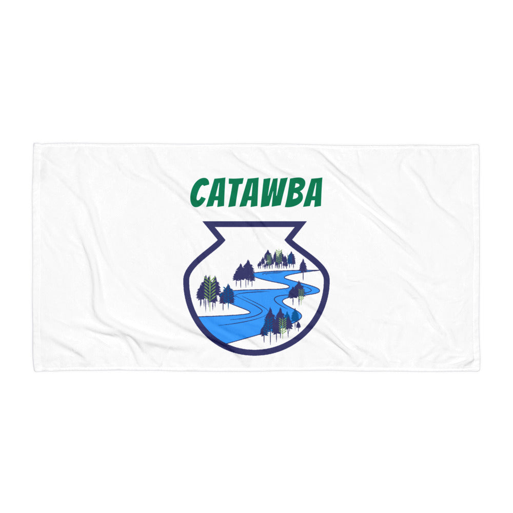 Catawba River Scene Towel artwork by Alex Osborn