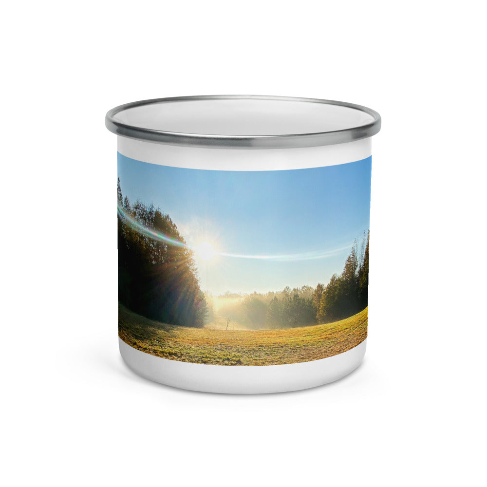 Nuti Katabare (Catawba Sun) Enamel Mug - Photographer: Alex Osborn