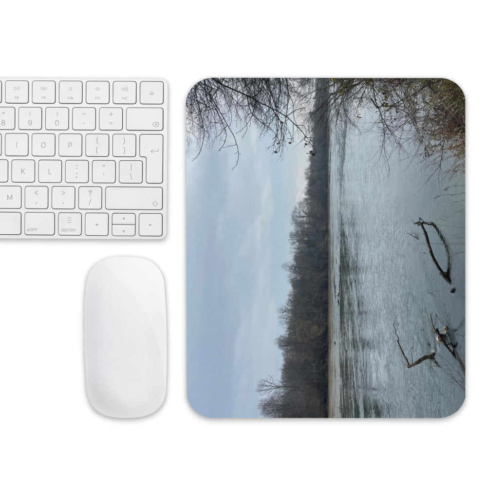 Catawba River photo Mouse pad with art by Kassidy Plyler