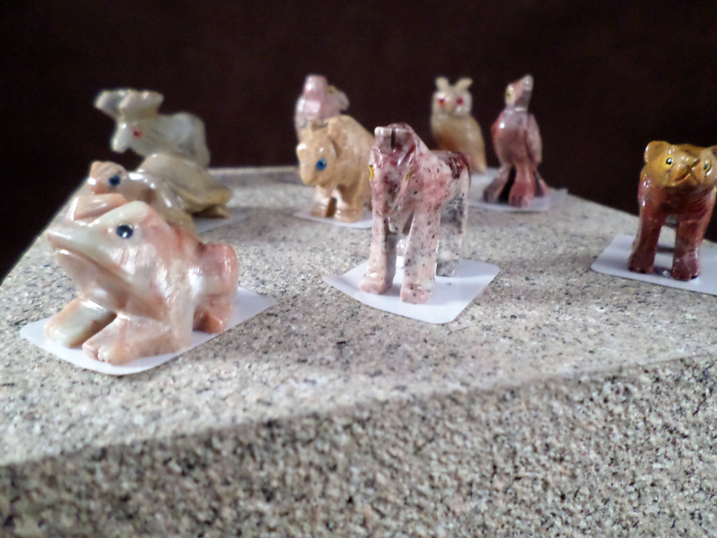 Soapstone Miniature Animals